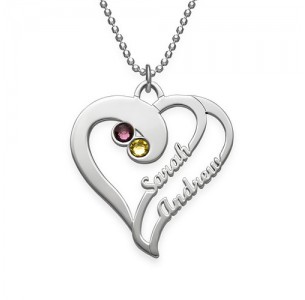 Personalized Birthstone Necklace JEWJONE101429